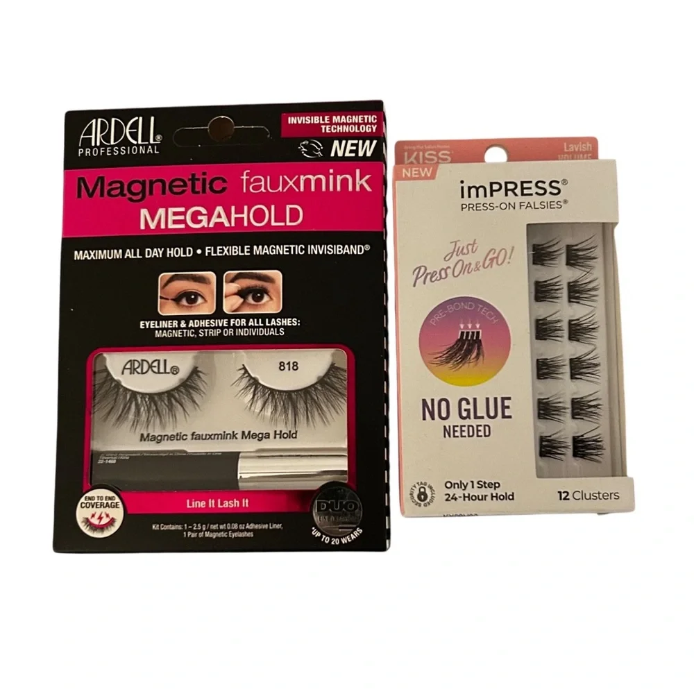 Magnetic Faux Lashes 2 item Set New In Box